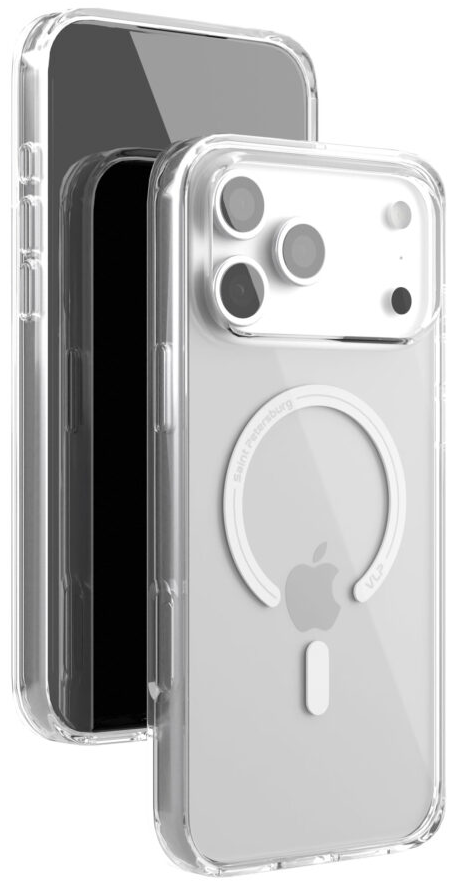 Чехол для iPhone 17 Pro Max VLP Diamond Case c MagSafe, прозрачный, картинка 2