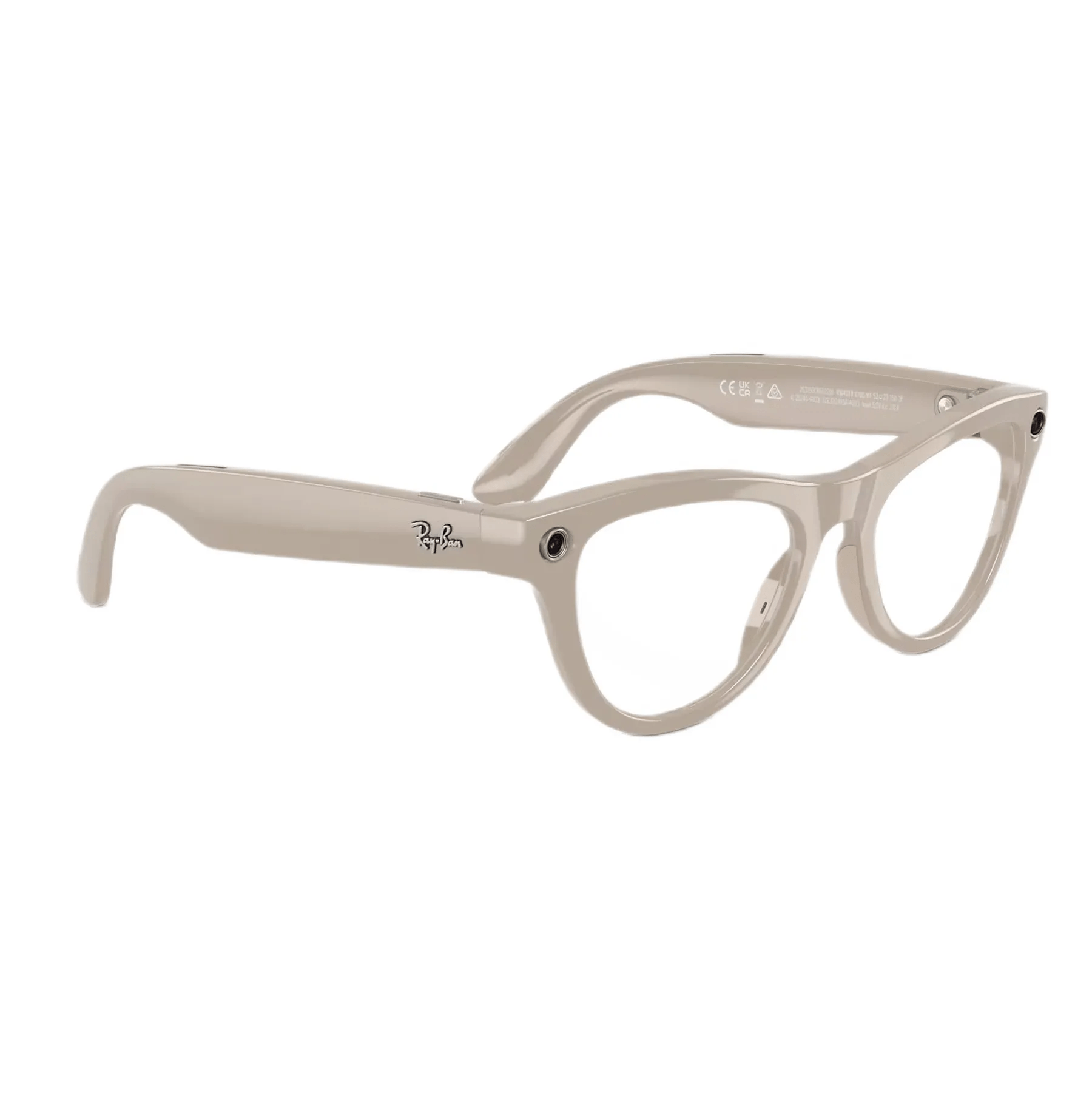 Умные очки RayBan Meta Skyler RW4010 Shiny Chalky Grey/Transition Sapphire (150 - 52 Size), картинка 2