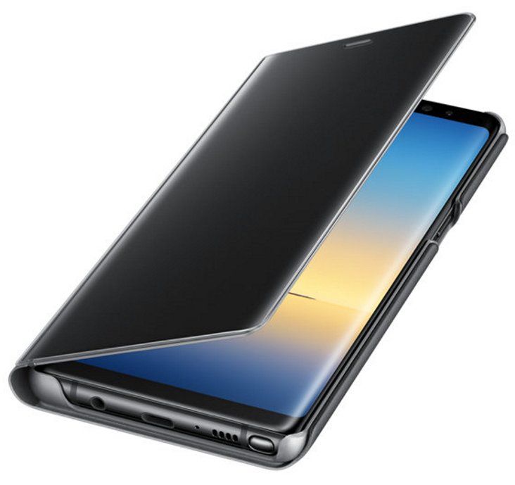 Чехол Samsung Galaxy S8+ Clear View Standing Cover - Black, слайд 3