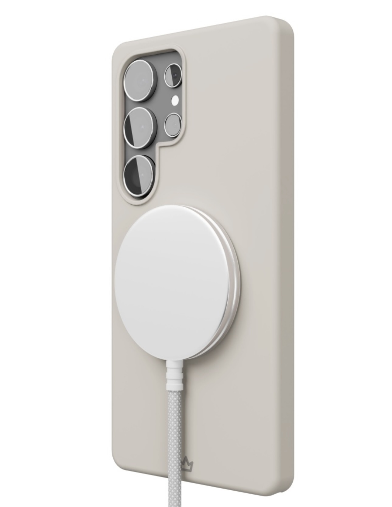 Чехол для Samsung S25 Ultra VPL Aster Case с MagSafe, песочный, картинка 6