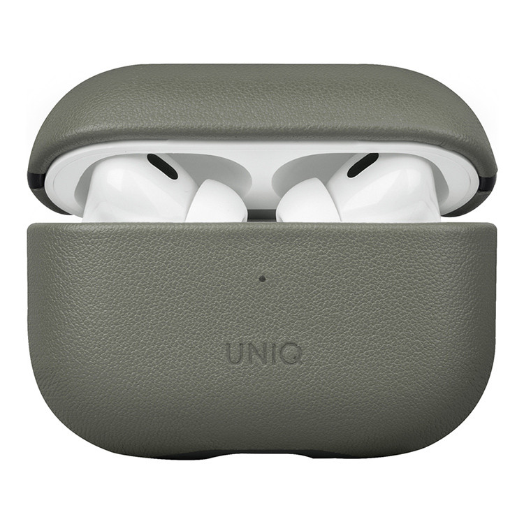 Чехол для AirPods Pro 2 UNIQ Terra Lichen Green, картинка 1