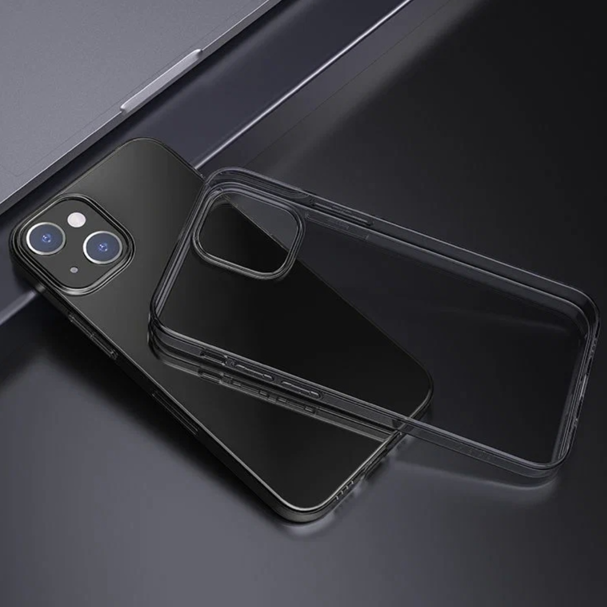 Чехол для iPhone 15 Plus силиконовый HOCO Creative Clear, картинка 5