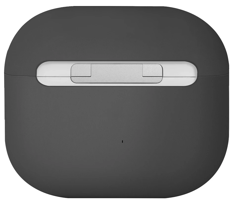 Чехол для AirPods 4 UNIQ Lino Grey, картинка 3
