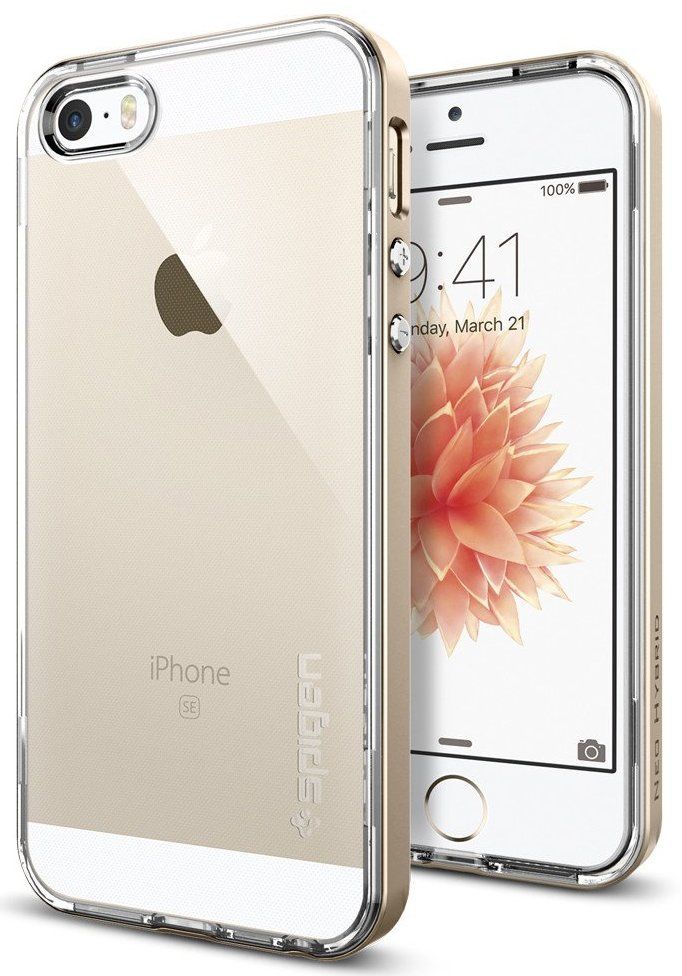 Чехол SGP  iPhone 5/5S Neo Hybrid Crystal -  Gold