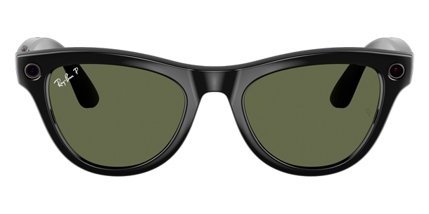 Умные очки RayBan Skyler RW4014 (Gen 2) Shiny Black G15 Green L (S 52)