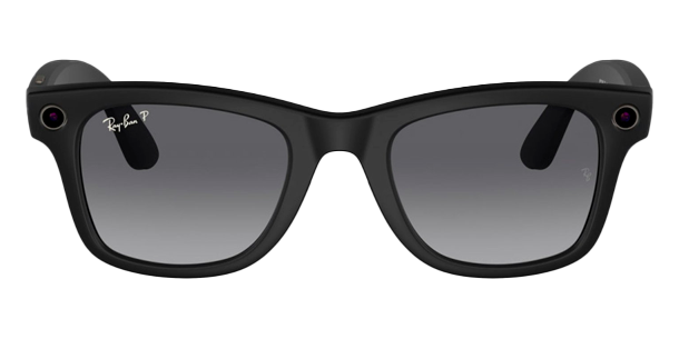 Умные очки RayBan Wayfarer RW4012 (Gen 2) Matte Black/Polar Gradient Graphite (155 - 53)