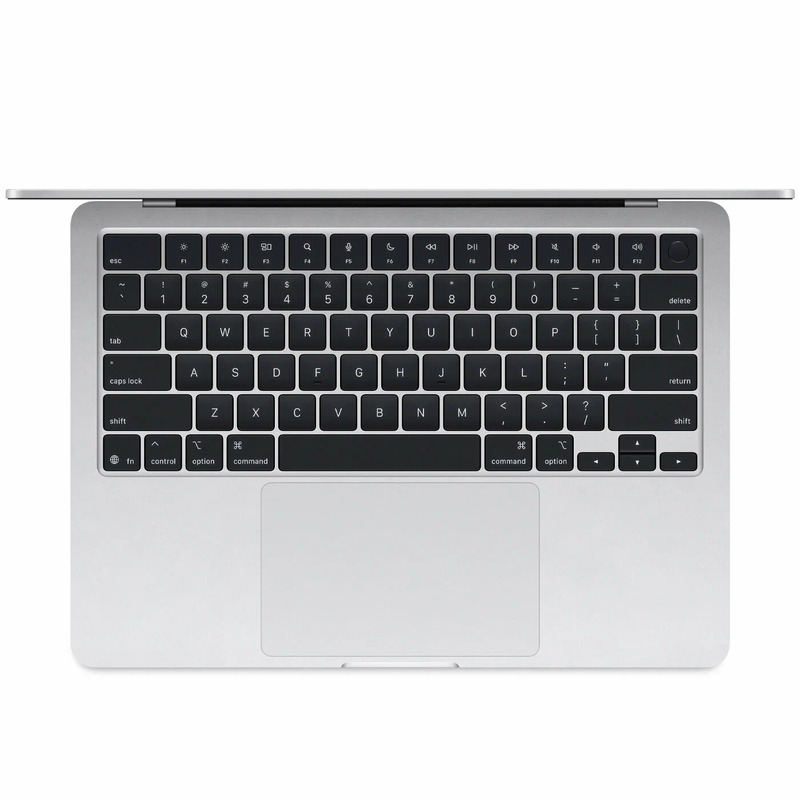 Ноутбук Apple MacBook Air 13" Silver (Early 2026) MDH84 (10C CPU/10C GPU/M5/16Гб/1Тб SSD), картинка 2