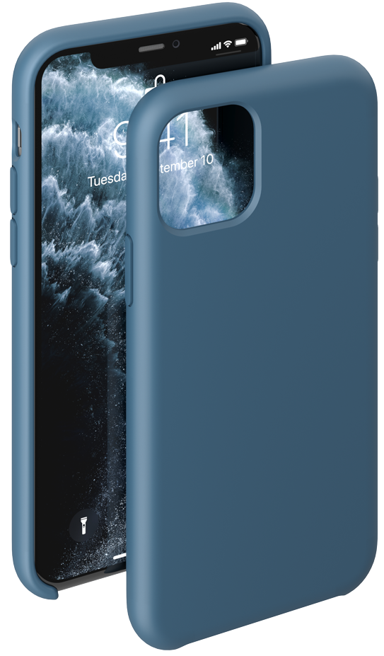 Чехол Deppa Liquid Silicone Case для iPhone 11 Синий, картинка 2