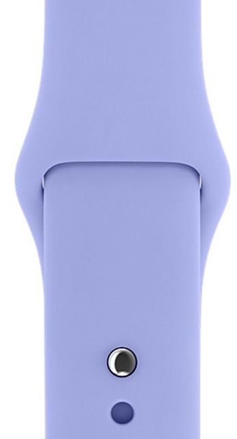 Ремешок силиконовый для Apple Watch 38mm Lilac
