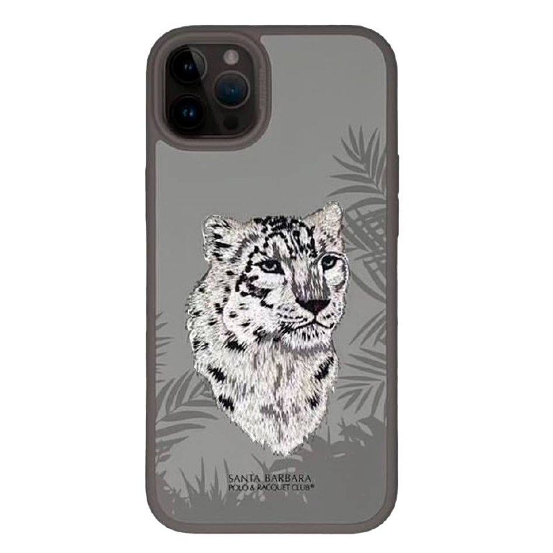 Чехол для iPhone 15 Pro Santa Barbara Savanna Gray