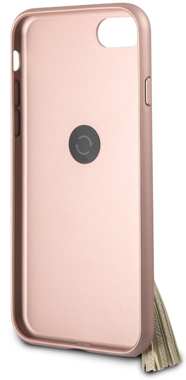 Чехол GUESS iPhone 7/8 Saffiano Hard Ring Pink, картинка 3