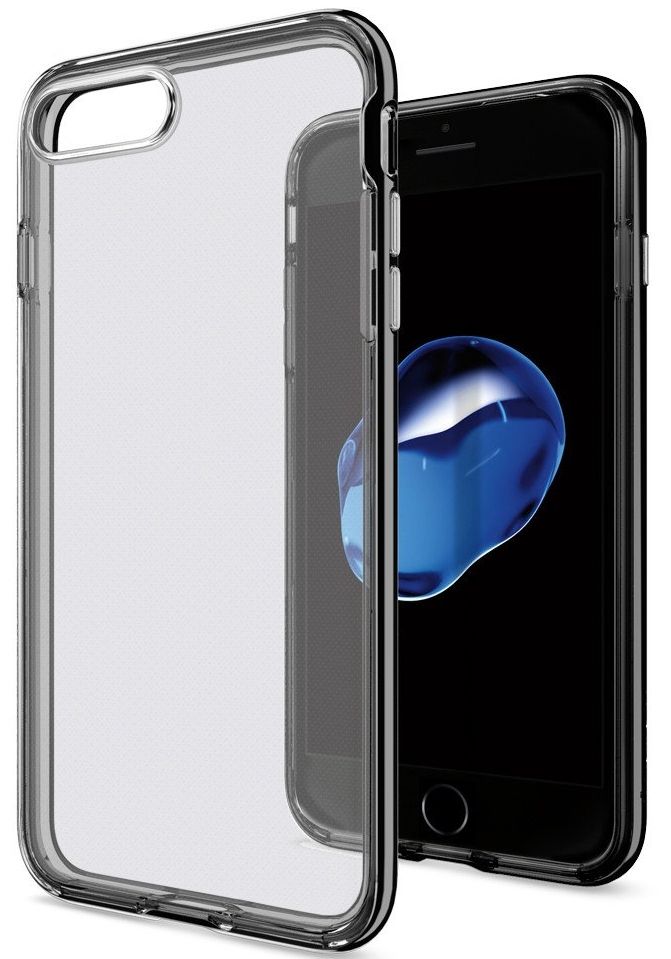 Чехол SGP iPhone 7 Plus Neo Hybrid Crystal Ultra Black, слайд 2