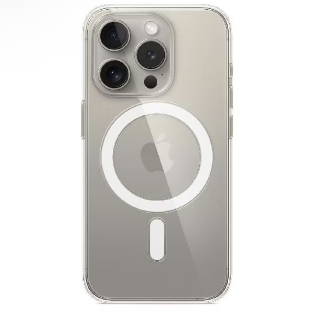 Чехол для iPhone 15 Pro Max MagSafe Clear Case, картинка 1