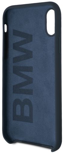 Чехол BMW iPhone XR Signature Liquid Silicone Hard TPU Navy, слайд 5