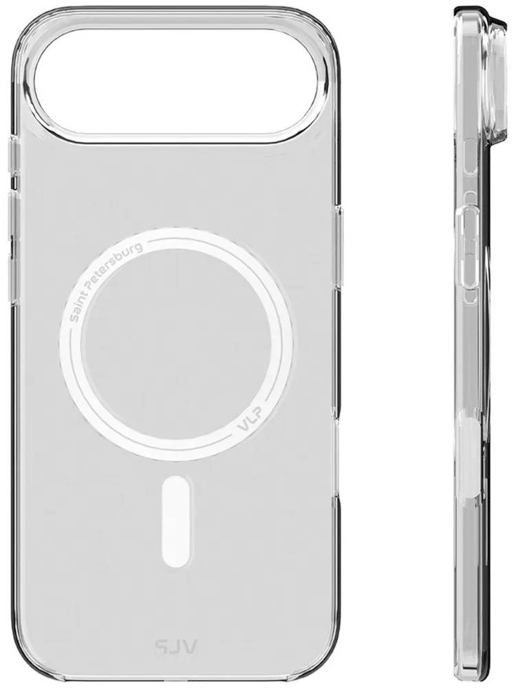 Чехол для iPhone Air VLP Puro Case c MagSafe, прозрачный, картинка 3