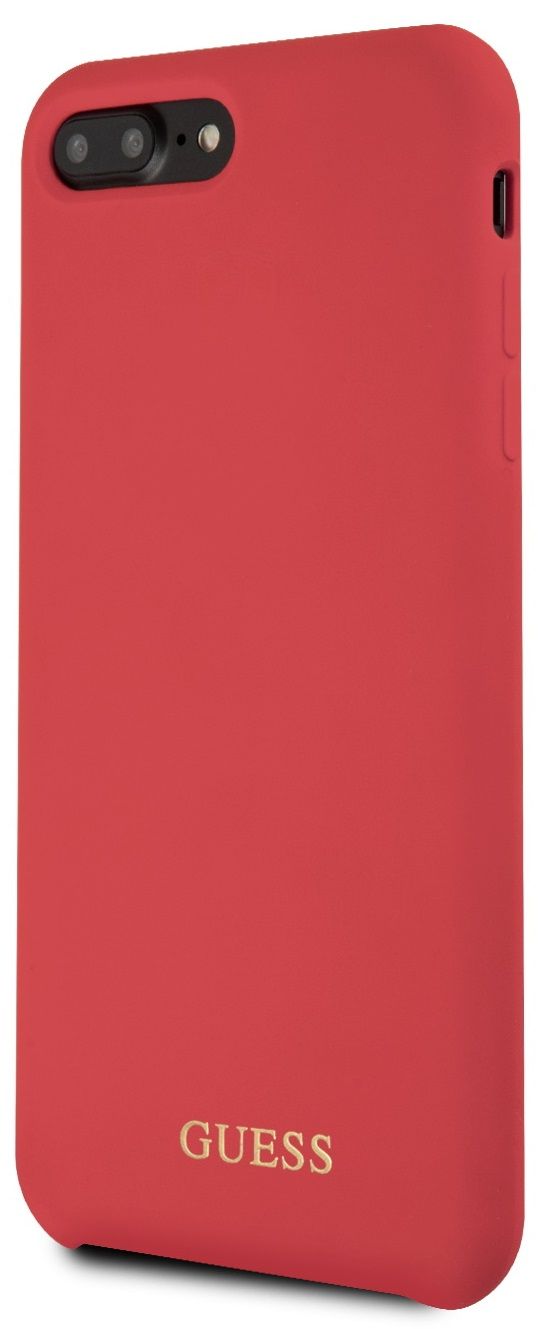 Чехол GUESS iPhone 7/8 Plus Silicone Collection Hard Red, слайд 2