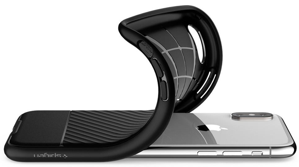 Чехол SGP iPhone XS Max Core Armor Black, картинка 4