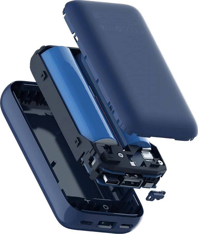 Внешний аккумулятор Xiaomi Pocket Edition Pro 10000mAh Blue, картинка 6