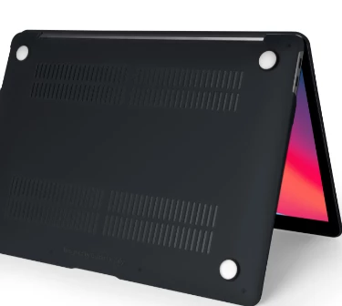 Чехол-накладка Gurdini для MacBook Air 13 2022 / 2024, черный матовый, картинка 4