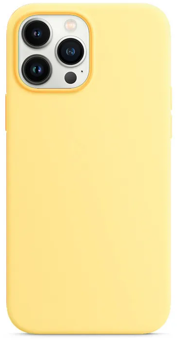 Чехол Apple iPhone 13 Pro Silicone Case Yellow, картинка 1