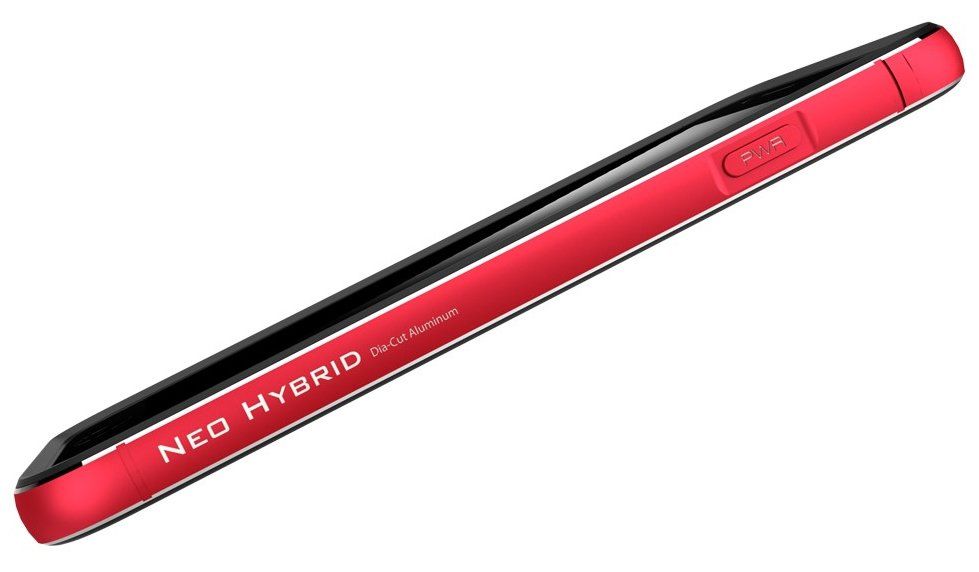 Чехол SGP iPhone 6 Neo Hybrid EX Metal Metal Red, картинка 4