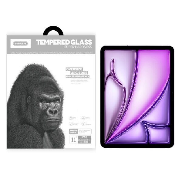Защитное стекло для iPad Air 11 Tempered Glass SuperGlass