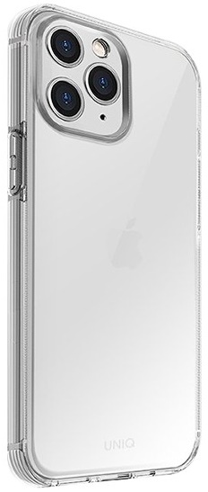 Чехол UNIQ для iPhone 12 Pro Max (6.7) Air Fender Anti-microbial - Clear, картинка 3