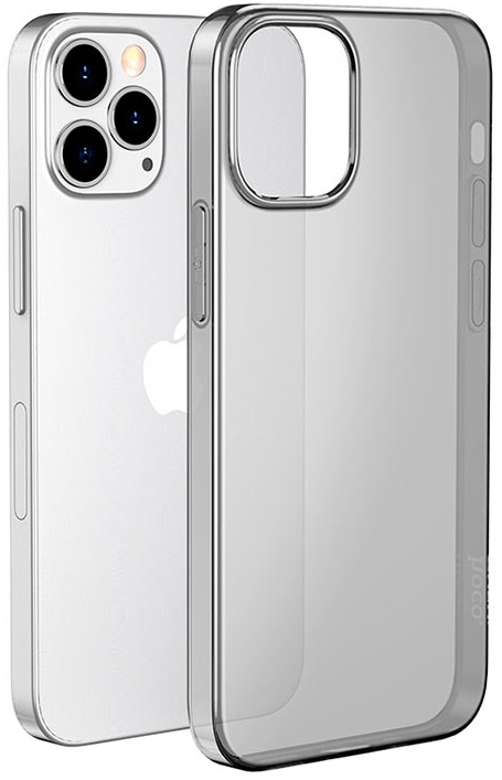Чехол силиконовый HOCO iPhone 12 Pro MAX Creative TPU - Gray, слайд 1