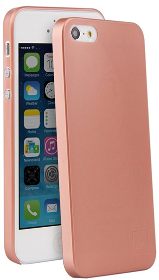 Чехол Uniq Bodycon iPhone SE/5S Ultra Slim 0.3 - Rose Gold