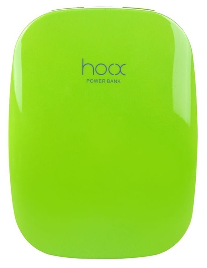 Внешний аккумулятор Hoox Magic Stone 6000mAh 2 USB - Green