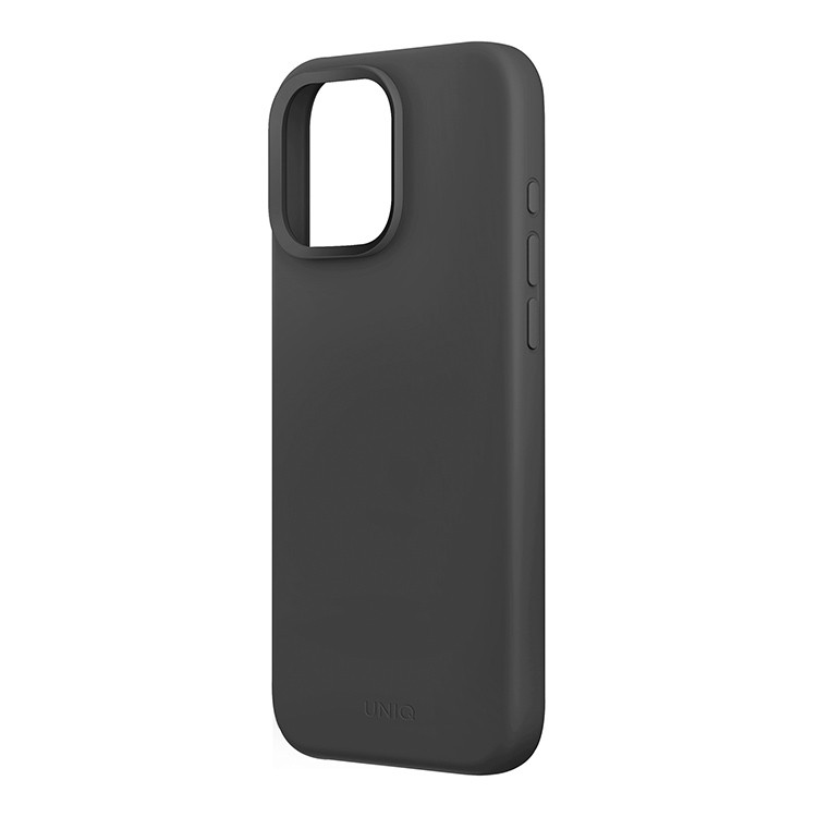 Чехол для iPhone 16 Pro Max UNIQ Lino Hue Magnets Grey, картинка 2