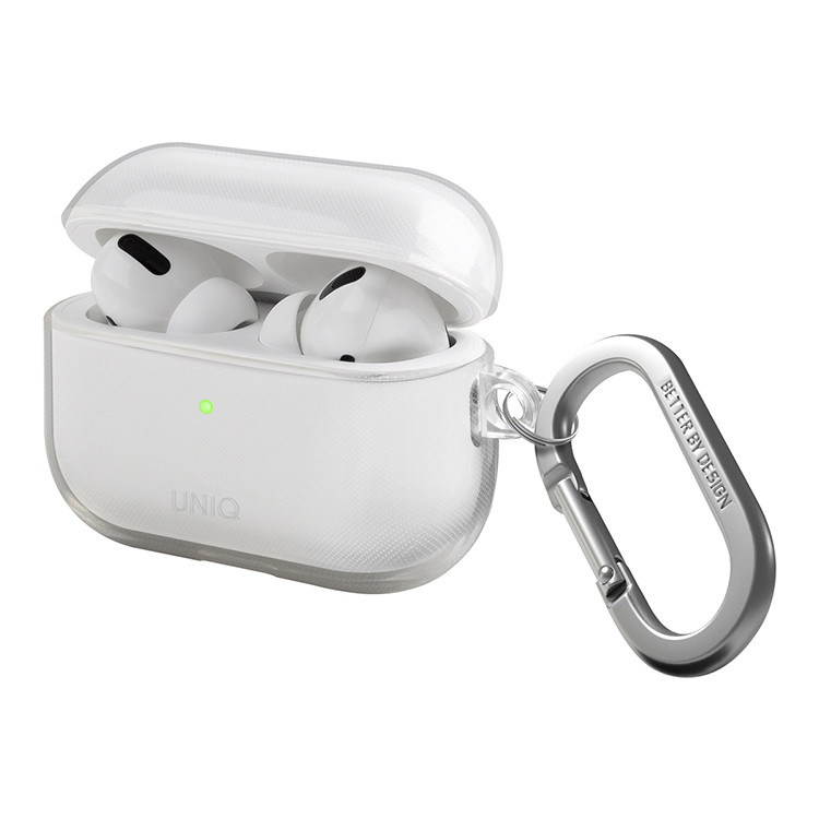 Чехол для AirPods Pro 2 UNIQ Glase Clear, картинка 2