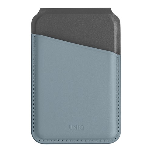 Чехол-бумажник UNIQ Lyden with Stand, Washed Blue / Black