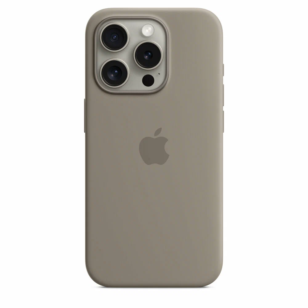 Чехол для iPhone 15 Pro Silicone Case Clay Original