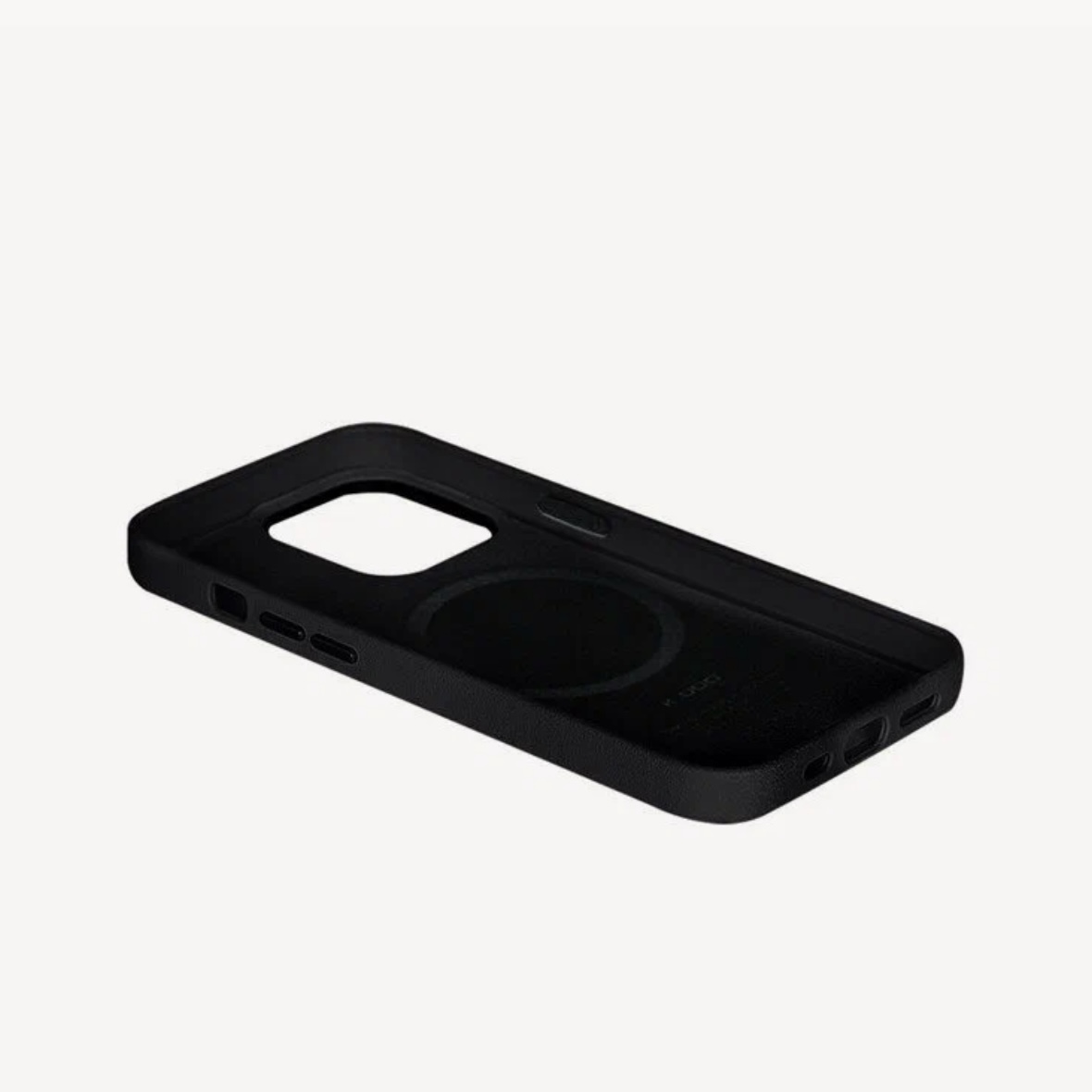Чехол для iPhone 14 Pro Protection Case Color MagSafe, черный, картинка 6