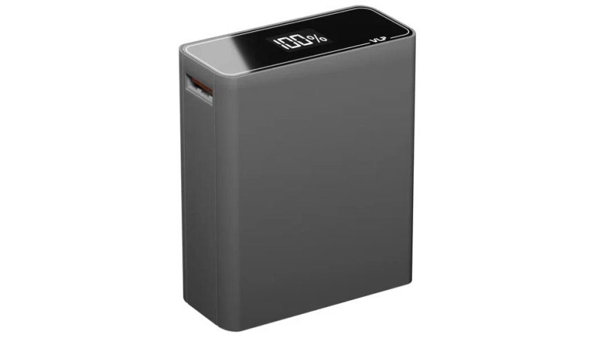 Внешний аккумулятор VLP B-Energy 20000mAh, 65W, steel gray