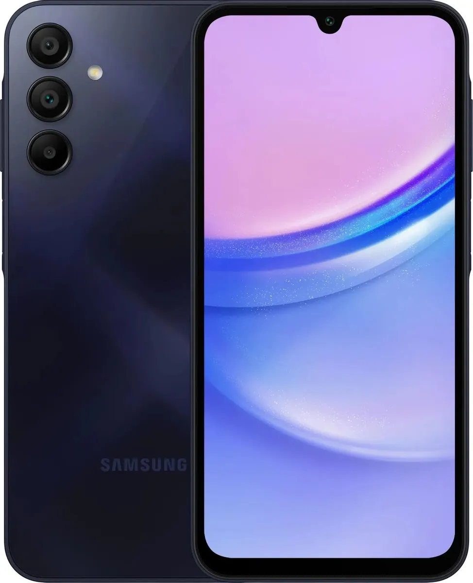 Смартфон Samsung Galaxy A15 4/128GB Blue/Black, картинка 1