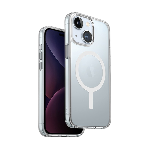 Чехол для iPhone 15 UNIQ LifePro Xtreme Magnets Frost Clear, картинка 1