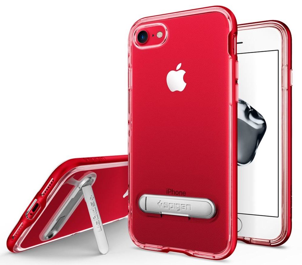 Чехол SGP iPhone 7 Crystal Hybrid Dante Red, картинка 1