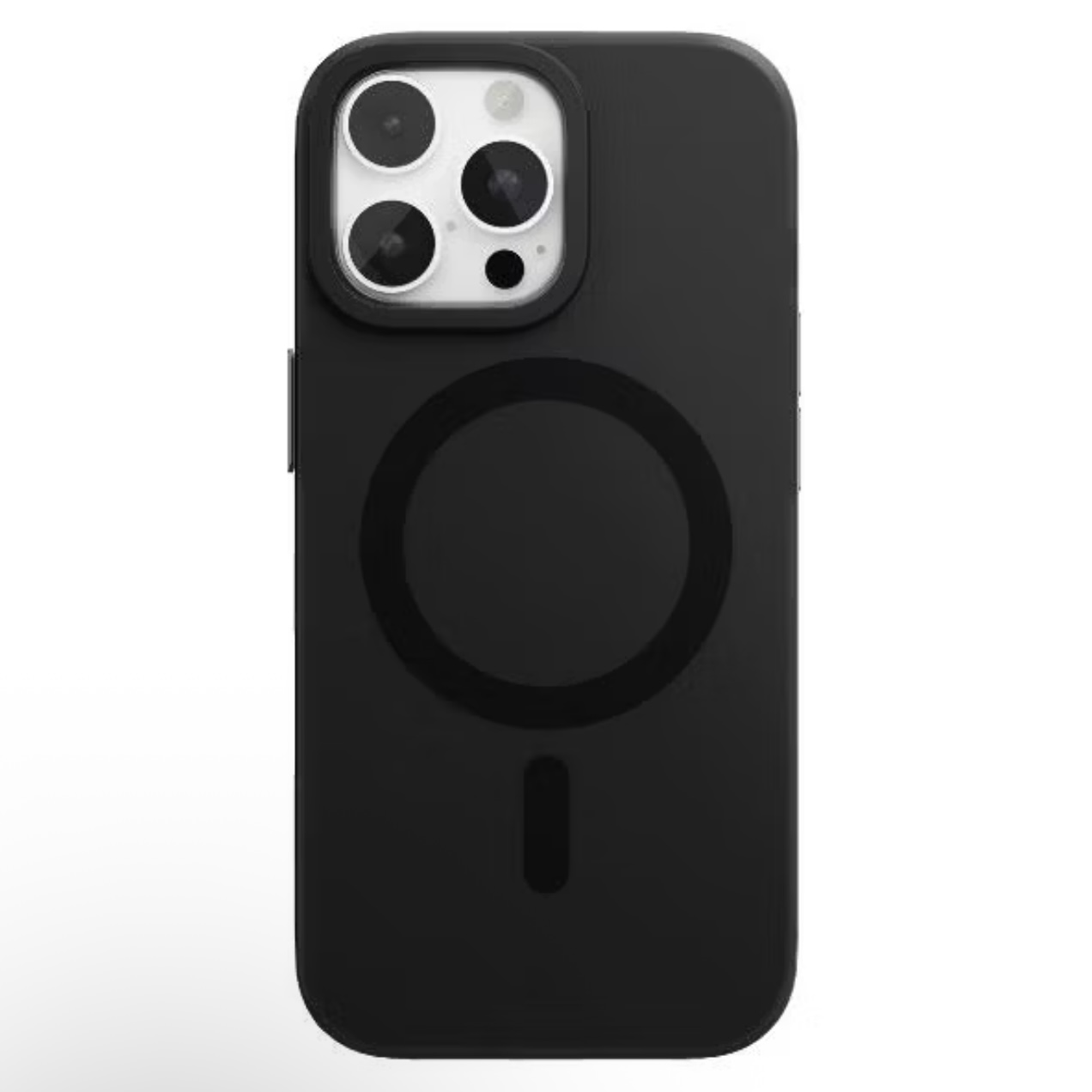 Чехол для iPhone 16 Pro VLP Matte Case c MagSafe, черный, картинка 1