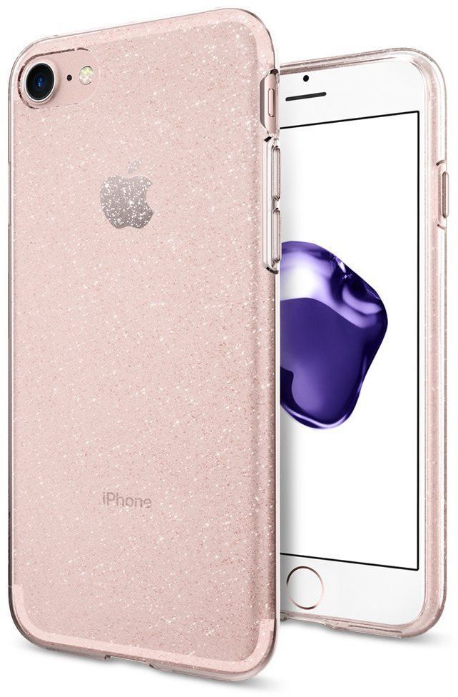 Чехол SGP iPhone 7 Liquid Crystal Glitter Rose Crystal, картинка 1