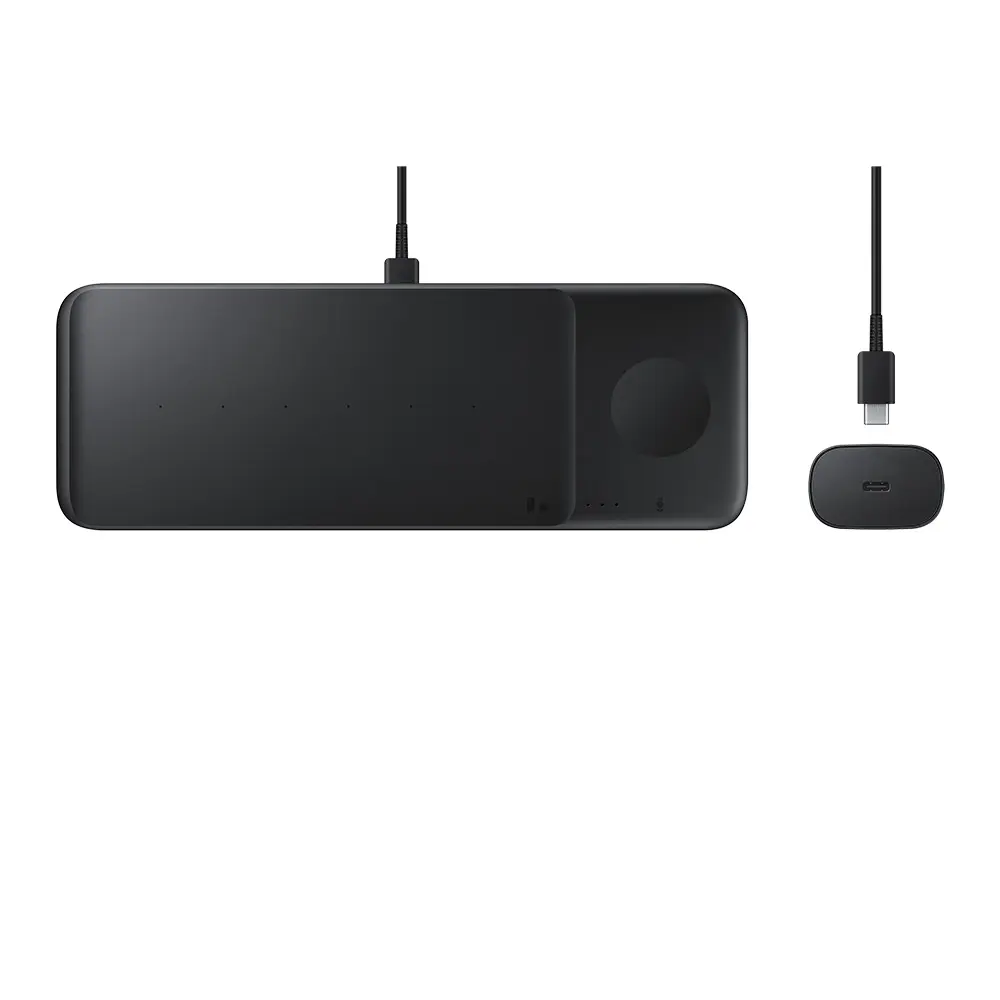 Беспроводное зарядное устройство Samsung Wireless Charger Duo EP-P4300, черный, картинка 3
