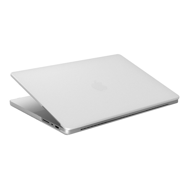 Чехол-накладка UNIQ Claro Webcam Privacy для MacBook Pro 14 2021-2023, матовый прозрачный, картинка 1