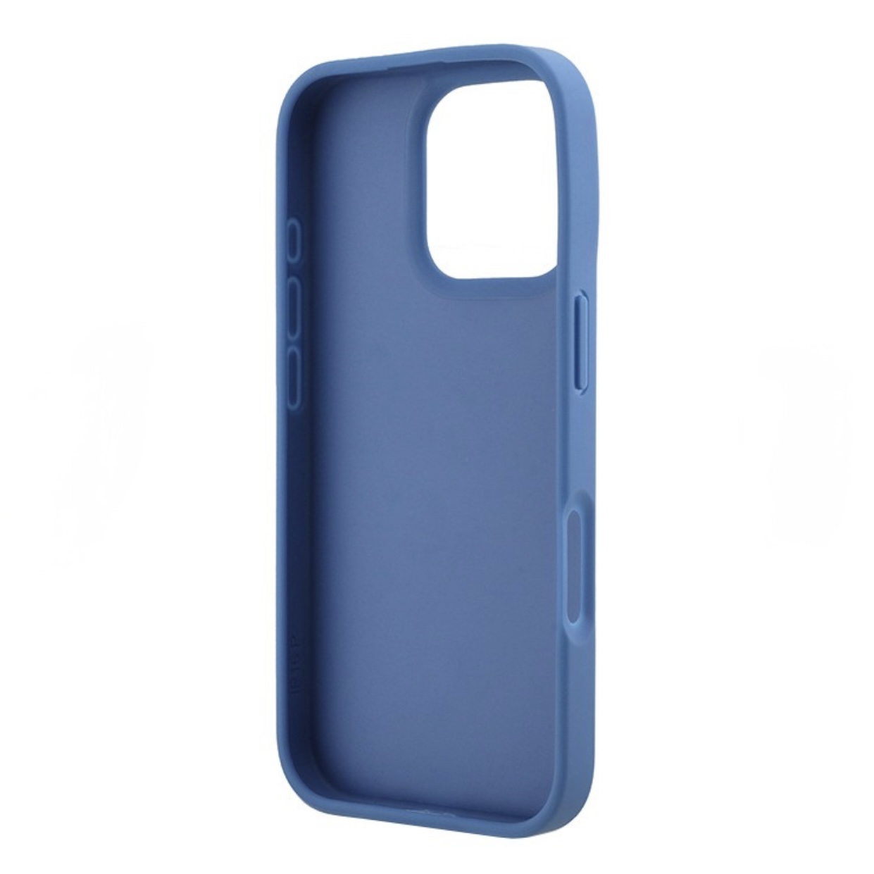 Чехол для iPhone 16 Pro GUESS PU Triangle Diamond metal logo Hard Blue  , картинка 4