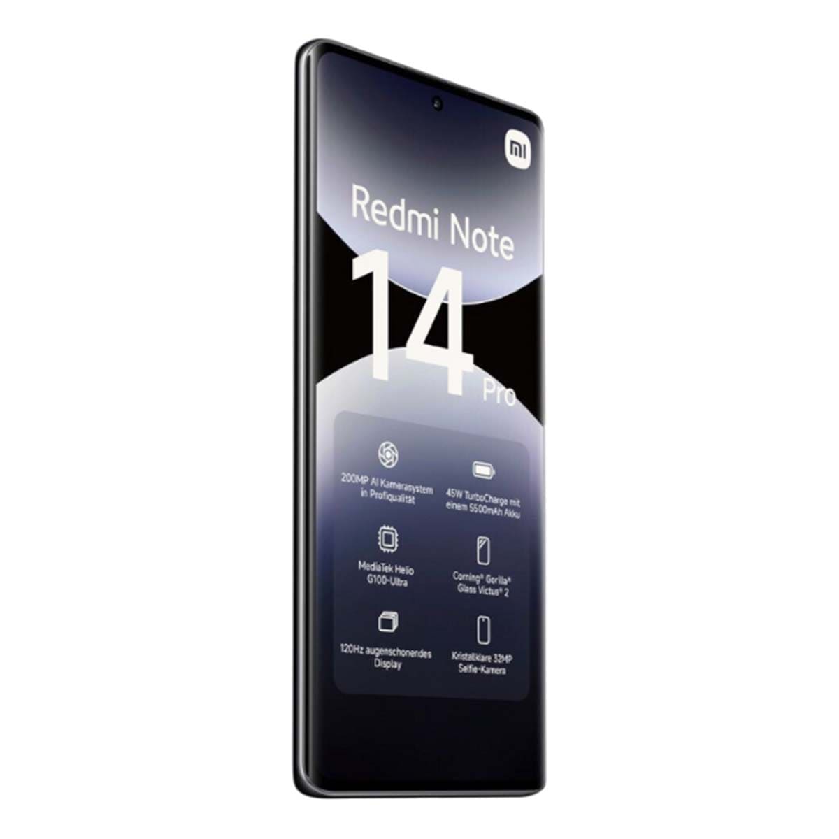Смартфон Xiaomi Redmi Note 14 Pro 8/256Gb Midnight Black, картинка 2