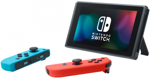 Игровая приставка Nintendo Switch красный/синий, картинка 4