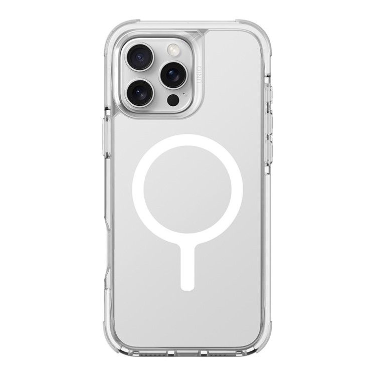 Чехол для iPhone 16 Pro Max UNIQ Combat Magnets Lume-White, картинка 1