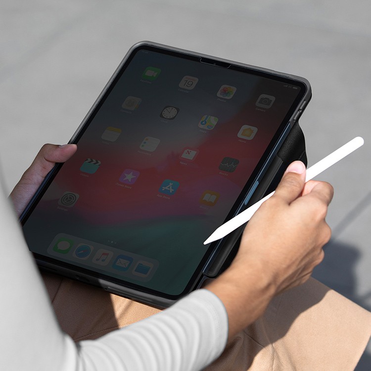 Чехол для iPad Air 11 (2024) UNIQ Ryze 360 Black, картинка 7