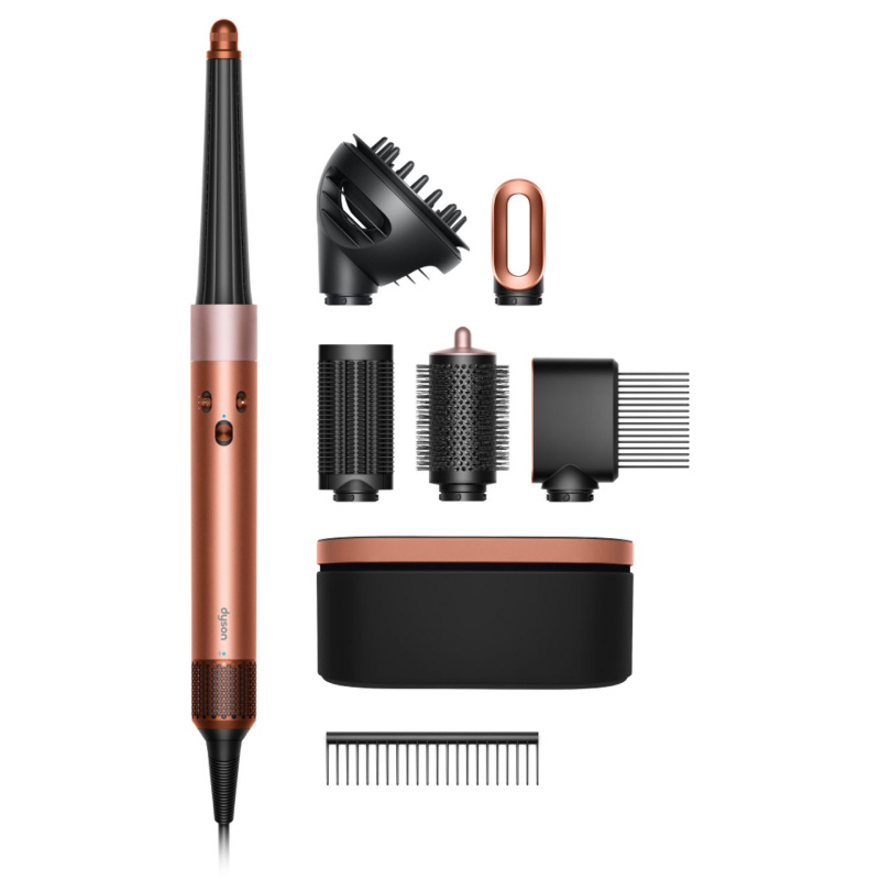 Стайлер Dyson Airwrap Complete Long HS08 (Amber Silk) - Подарочный футляр, картинка 1