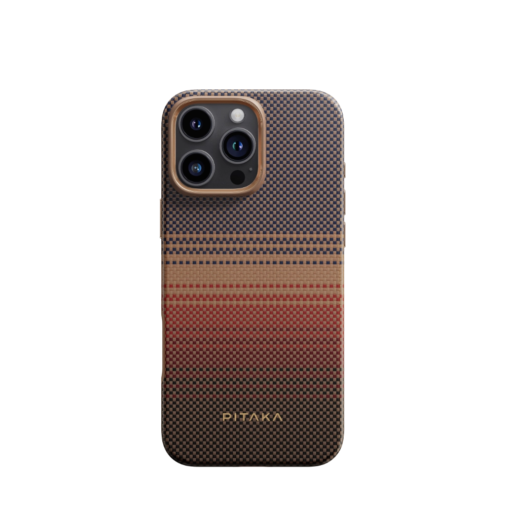 Чехол PITAKKA для iPhone 16 Pro Max Military-Grade Protective Case Sunset